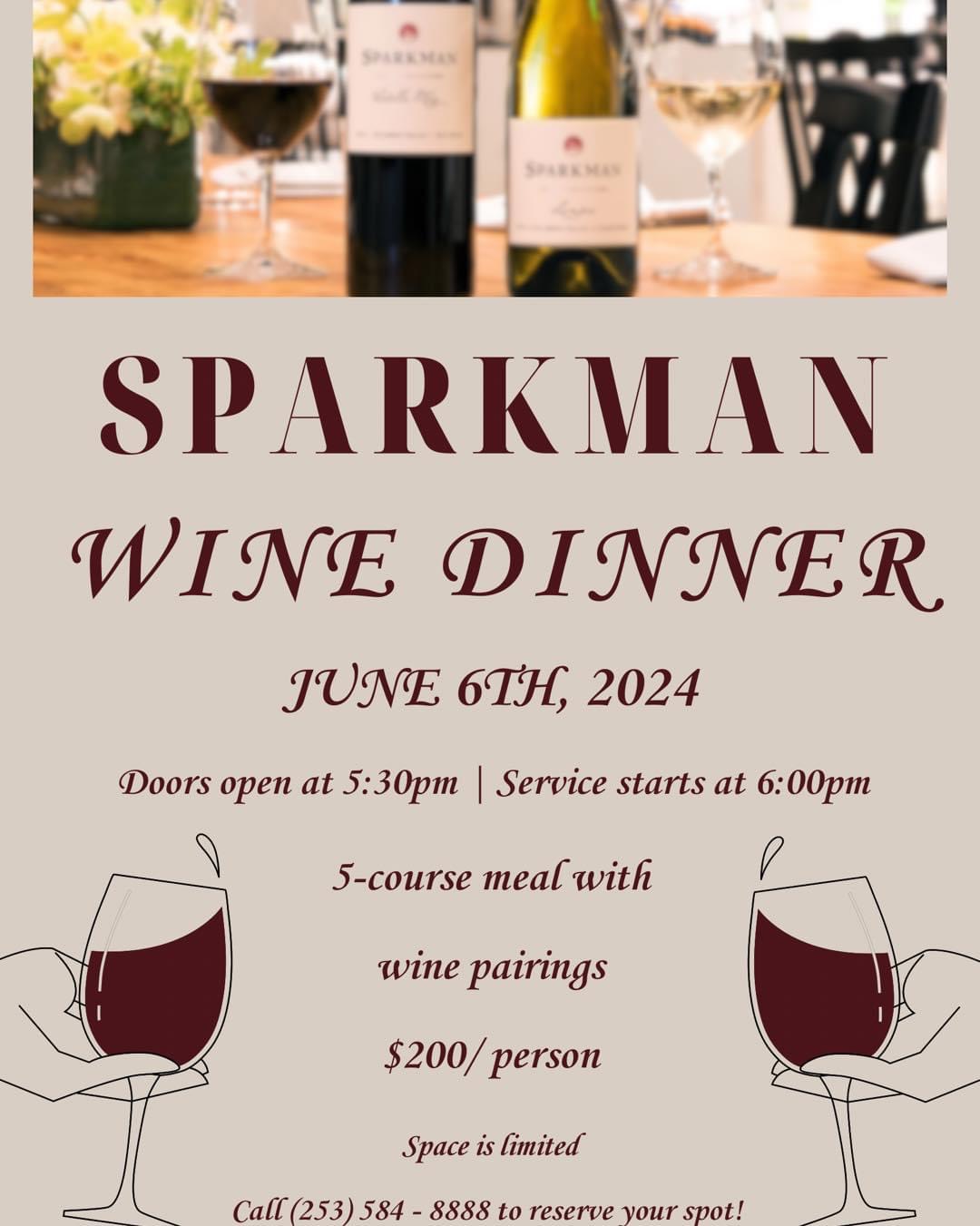 Sparkman Wine Dinner