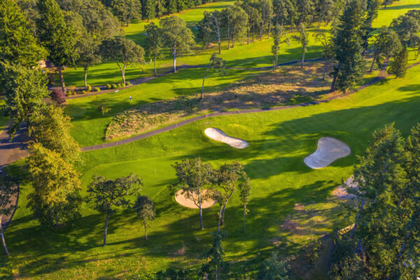 Oakbrook Golf Club, Hole #9-3, Centioli 2019